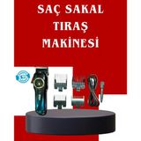 Mey İthalat® Uzun Çalışma Süreli Lcd Göstergeli Saç Kesme Makinesi