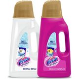 Mey İthalat Vanish Kosla Multipower Renkliler ve Beyazlar Için Leke Çıkarıcı ve Çamaşır Deterjanı Güçlendirici Set (2 x 2000 Ml)