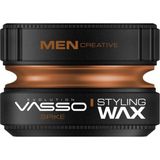 Mey İthalat Vasso Saç Şekillendirici Mat Killi Wax | Tüm Saç Tipleri | Ekstra Tutuş ve Ekstra Mat Görünüm | Clay Spike 150 ml