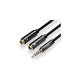 Mey İthalat Veggieg 3.5mm Kulaklık ve Mikrofon Birleştirici Y Kablo
