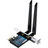 Mey İthalat Veggieg AX1800 Wi-Fi 6 Alıcı ve Bluetooth 5.2 Adaptör 5db Dual Anten Pcıe Wifi Ağ Kartı