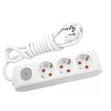 Mey İthalat® Viko Multi-Let Kablolu Grup Priz 3 Lü 5 Metre