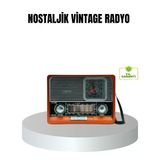 Mey Ithalat® Vintage Radyo – Nostaljik Tasarım ve Modern Teknoloji Bir Arada