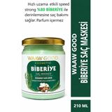 Mey İthalat Waaw Good Biberiye Saç Maskesi, Dökülme Karşıtı, Hızlı Uzama Etkili, Tüm Saç Tiplerine Uygun, 210 ml