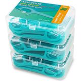 Mey İthalat Watsons Super Smooth Nane Yuvarlak Diş İpi Kürdan 50 Adet Hassas Diş Etleri İçin Süper Pürüzsüz