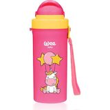 Mey İthalat Wee Baby Pipetli Bardak 300 ml - Pembe