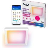 Mey İthalat Wiz Akıllı Tavan Lambası, Ince Kare Tasarım, Birden Fazla Boyut, Ses/uygulama Kontrolü, Zaman Planlama, Google Home, Amazon Alexa ve Apple Homekit ile Çalışır, Iç Aydınlatma, Siyah/beyaz