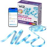 Mey İthalat Wiz Rgb LED Işık Şeridi, 15 M, Ayarlanabilir, 16 Milyon Renk + Beyaz Tonları, Önceden Ayarlanmış Işık Modları, Wlan'ınıza Bağlanır, Ses/uygulama Kontrolü, Google Home, Alexa ve Homekit ile Çalışır