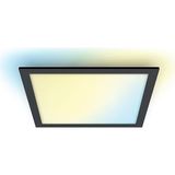 Mey İthalat Wiz Siyah Akıllı Sıva Üstü Rgb Kare Panel Tavan Armatürü 36W