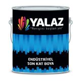 Mey İthalat® Yalaz Endüstriyel Boya 2,5 Kg Mat Siyah