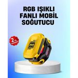 Mey İthalat® Yarı İletken Çipli Rgb Işıklı Telefon Soğutucu