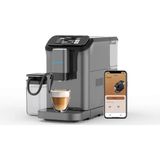 Mey İthalat Yasomi Brewsta Ws-D5 Çelik Kahve Öğütücülü, Süt Köpürtücülü, Dokunmatik Ekranlı Full Otomatik Espresso Makinesi (Gri)