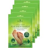 Mey İthalat Yoğun Terapi Ayak Bakım Maskesi 4 Adet Set, 880954119181991