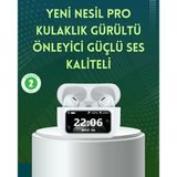 Mey İthalat® Yüksek Bass Ve Güçlü Ses Özellikli Akıllı Bluetooth Kulaklık Dokunmatik Kontrol