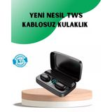 Mey İthalat® Yüksek Ses Kaliteli A10s Tws Bluetooth 5.0 Kablosuz Kulaklık