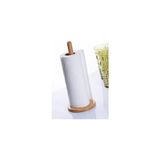 Mey İthalat Yuvarlak Şekilli Bambu Kağıt Havluluk & Peçetelik Ahşap 22 x 12