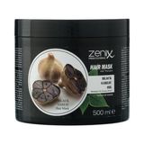 Mey İthalat Zenix Professional Siyah Sarımsaklı Saç Bakım Maskesi, Nem Onarıcı, 500 ml