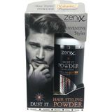 Mey İthalat Zenix Saç Şekillendirici Pudra, 20GR, Gri & Siyah