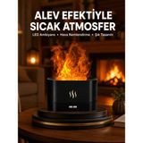 Mey ® Kumandalı Alev Görünümlü LED Hava Nemlendirici Buhar Makinesi Yeni Nesil Najmaddin - Renkli