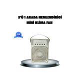 Mey Taşınabilir Mini Klima Fan 3’Ü 1 Arada Soğutucu, Nemlendirici Ve Gece Lambası
