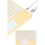 Mey ® Touchpad Uyumlu Bluetooth Klavye Slim Kablosuz Wifi Q Klavye Najmaddin - Çok Renkli