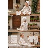 Meya Baby & Kids Kız Bebek Hastane Çıkışı 10''lu Set - Ekru