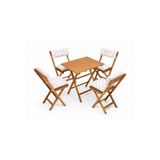 Meya Dekor 4 1 Minderli Mutfak Balkon Bahçe Bistro Set Katlanır Masa-sandalye puantiyeli