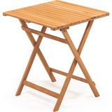 Meya Dekor Katlanır Bistro Masa - Natürel - 60X80 cm - 72x60x80 cm