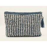 Meya Design Modern Desenli El Yapımı Clutch Çanta – Günlük ve Şık Kadın Çantası