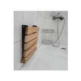 MEYAMOB Katlanır Duş Taburesi - Doğal Ahşap Katlanır Banyo Oturağı