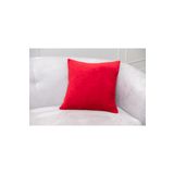 MEYHOME Wellsoft Kırlent Kılıfı (50x50) Kırmızı (çizgili desen)