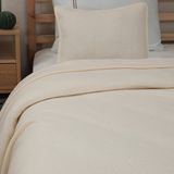 Meyn Collection Tek Kişilik Çok Amaçlı Deluxe Pike Yatak Örtüsü ve Yastık Kılıfı *yastık Hediyeli* - 160 x 230 cm - Krem