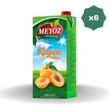 Meyöz Kayisili Meyve Nektari 1 Lt - (6 Adet)
