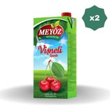 Meyöz Vişne Meyve Nektarı 1 Lt - (2 Adet)