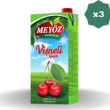 Meyöz Vişne Meyve Nektarı 1 Lt - (3 Adet)