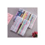 Meyra Accessories 1 Adet 6 Lı Set Renkli Jel Okul Ofis Tükenmez Kalemler