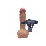 Meyrabest Belden Bağlamalı 22 Cm Gerçekçi Vantuzlu Realistik Anal Vajinal Dildo Penis