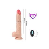 Meyrabest Dildo Series Hallen 360 Derece Hareket Özellikli Uzaktan Kumandalı Titreşimli Strapon