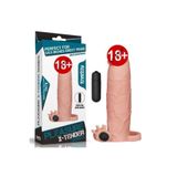 Meyrabest Pleasure X-Tender Titreşimli Dolgulu Penis Kılıfı 7,6 Cm