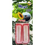 Meys Papaya Oto Kokusu - Ferahlatıcı Etki, Havalandırma Izgarasına Uygun Klips Aparatlı, 4 Adet