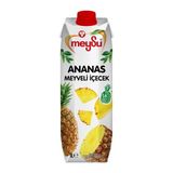 Meysu Ananas Nektarı 1/1 Prizma 1 Lt x 12 'li