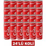 MEYSU Cola 330 ml 24 Adet Sağlıklı Yaşam Tercihi ve Soğuk İçecek