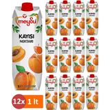 Meysu Kayısı Nektarı Meyve Suyu 1 Lt x 12 Adet