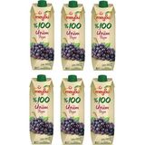 MEYSU Üzüm Suyu 1 lt x 6 Adet