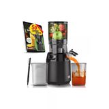 Meyve Sıkacağı, 250W Güç, 130 mm Geniş Ağız, Bpa Içermez Mat Siyah Slow Juicer