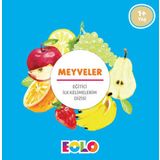 Meyveler - Eğitici İlk Kelimelerim Dizisi - Eolo Eğitici Oyuncak Komisyon