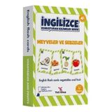 Meyveler ve Sebzeler - İngilizce Konuşturan Kelime Kartları