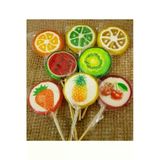 Meyveli Lolipop El Yapımı Polonya Şekeri 25 Gr 6 Adet