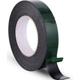 Meyzone 25MMX10MT Çift Taraflı Sünger Bant Güçlü Yapıştırma Özelliği ile Plastik Ahşap Metal Yüzeyler İçin