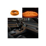 MeyZone Araç Içi Torpido Ledi Şerit Led Ip Led Neon Turuncu 2 Metre